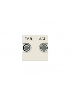 Toma TV-R-SAT final Blanco Serie Zenit N2251.7 BL de Niessen