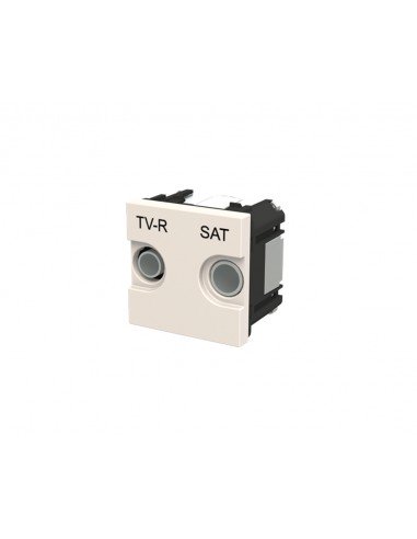 Toma TV-R-SAT final Blanco Serie Zenit N2251.7 BL de Niessen