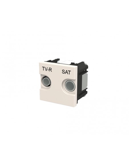 Toma TV-R-SAT final Blanco Serie Zenit N2251.7 BL de Niessen Toma TV-R-SAT final Blanco Serie Zenit N2251.7 BL de Niessen