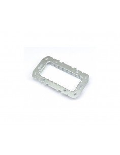 Bastidor 4 módulos caja americana N2474.9 Serie Zenit de Niessen