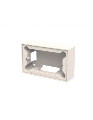 Zócalo blanco de superficie 4 módulos N2994 BL Serie Zenit de Niessen