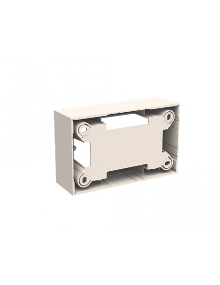 Zócalo blanco de superficie 4 módulos N2994 BL Serie Zenit de Niessen Zócalo blanco de superficie 4 módulos N2994 BL Serie Zenit de Niessen