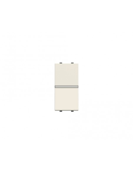 Pulsador estrecho sin grabar Blanco N2104.7  BL Serie Zenit de Niessen Pulsador estrecho sin grabar Blanco N2104.7  BL Serie Zenit de Niessen