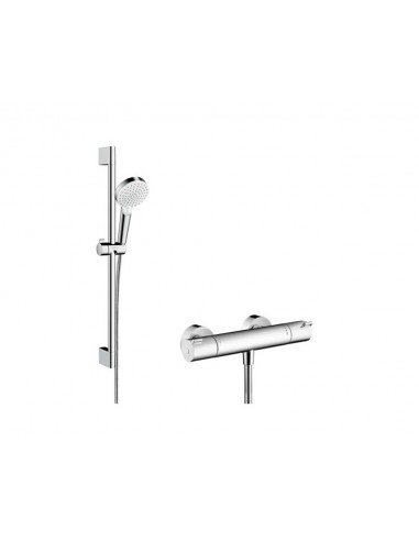 Set de ducha termostática Crometta Vario Ecostat 27812400 de Hansgrohe