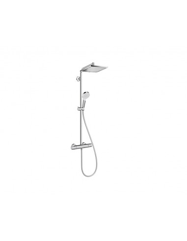 Columna de ducha SHOWERPIPE CROMETTA E240 1 jet 27271000 de Hansgrohe