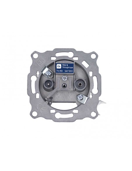 Toma de antena de TV/R-Satélite intermedia con garras de Ekselans Toma de antena de TV/R-Satélite intermedia con garras de Ekselans