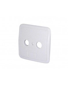 Ekselans Couvercle de prise TV/R-SAT Blanc MTB - Inhogar