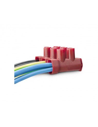 Regleta de conexión de cable con cubierta protectora Serie PRO de Tekox