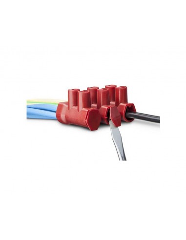 Regleta de conexión de cable con cubierta protectora Serie PRO de Tekox