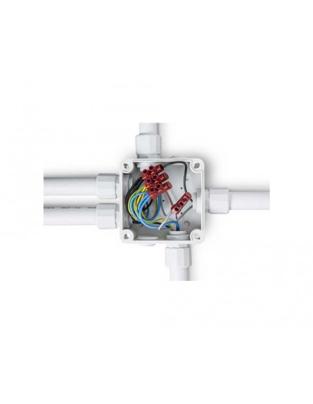 Regleta de conexión de cable con cubierta protectora Serie PRO de Tekox