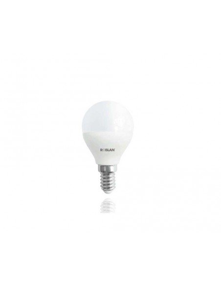 Bombilla esférica mate 5W de Roblan