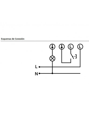 Pulsador táctil temporizado 2 hilos blanco PT.EMP.004 de Dinuy
