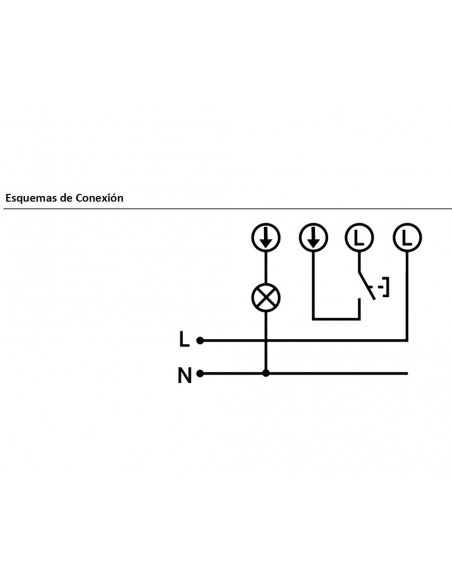 Pulsador táctil temporizado 2 hilos blanco PT.EMP.004 de Dinuy Pulsador táctil temporizado 2 hilos blanco PT.EMP.004 de Dinuy