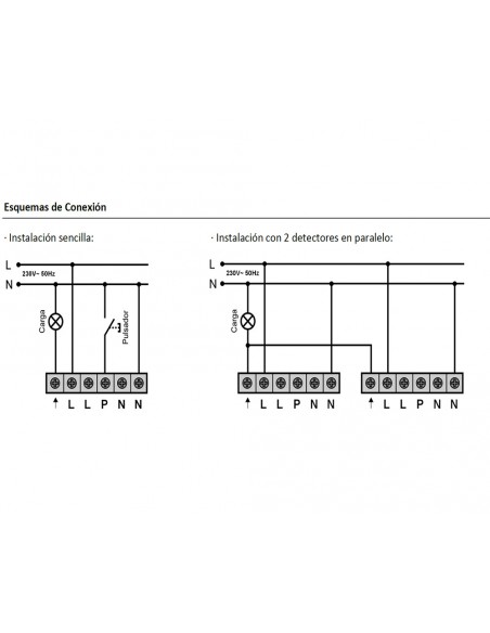 Detector de movimiento para caja universal 3 hilos  DM CAM 001 de Dinuy Detector de movimiento para caja universal 3 hilos  DM CAM 001 de Dinuy