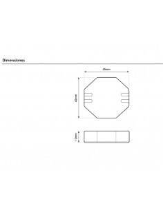 Minutero electrónico para cajas de registro  MI PLA 001R de Dinuy 2