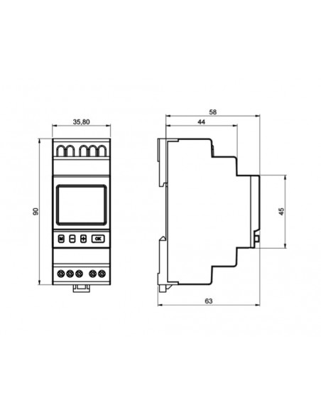 Interruptor horario digital semanal astronómico de Dinuy Interruptor horario digital semanal astronómico de Dinuy
