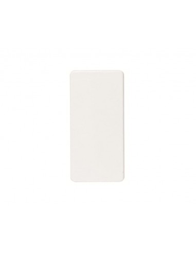Interruptor monopolar estrecho blanco Serie Stylo 2101 BA de Niessen