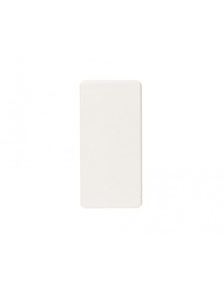 Interruptor monopolar estrecho blanco Serie Stylo 2101 BA de Niessen