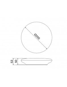 Plafón Led de techo IP54 ELIA CL de Gewiss 2
