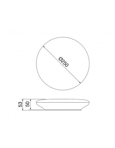 Plafón Led de techo IP54 ELIA CL de Gewiss