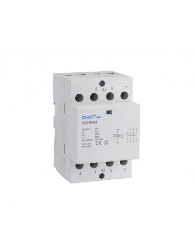 Contactor modular 4NA 40A/230V NCH8-40/40-230 de Chint Electric