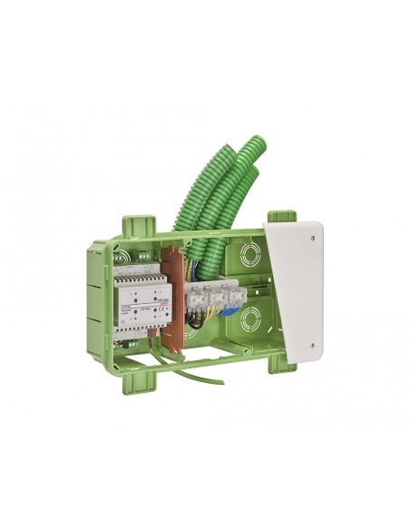 Caja de derivación de empotrar en pared hueca de Gewiss Caja de derivación de empotrar en pared hueca de Gewiss