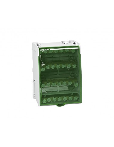 Repartidor modular 4P 100A 28 conexiones LGY410028 de Schneider