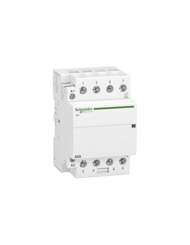 Contactor modular Acti9 iCT 4NA 230V de Schneider