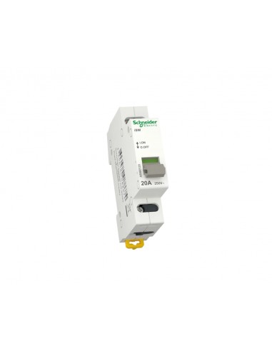 Interruptor en carga Acti9 iSW 1P 20A 250V A9S60120 de Schneider