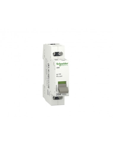 Interruptor en carga Acti9 iSW 2P 20A 415V A9S60220 de Schneider