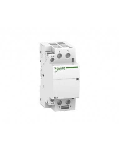 Contactor modular Acti9 iCT 2NA 40A 230VCA A9C20842 de Schneider