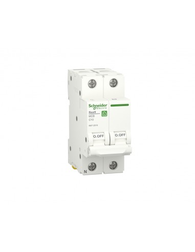 Interruptor automático de vivienda Resi9 1P+N 6000A 230V de Schneider