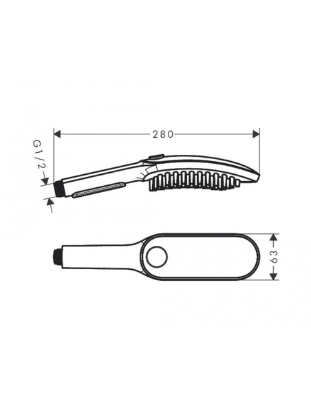 Teleducha para perros DogShower 150 3jet de Hansgrohe Teleducha para perros DogShower 150 3jet de Hansgrohe
