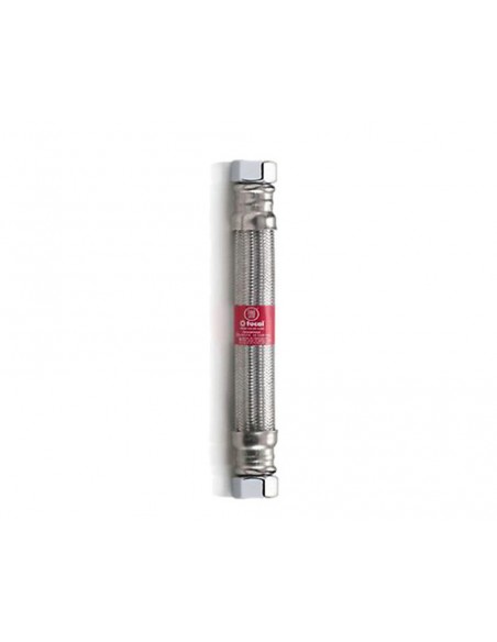 Latiguillo con trenzado exterior de acero galvanizado Hembra Hembra de 1/2"-1/2"de Tucai Latiguillo con trenzado exterior de acero galvanizado Hembra Hembra de 1/2"-1/2"de Tucai