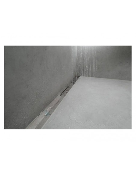 Canaleta de ducha lineal con rejilla inox acortable 56052800 de Hansgrohe Canaleta de ducha lineal con rejilla inox acortable 56052800 de Hansgrohe