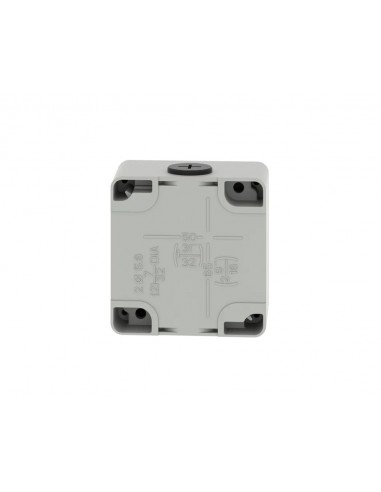 Caja metálica vacía para pulsador diámetro 22 XAPD de Schneider