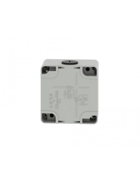 Caja metálica vacía para pulsador diámetro 22 XAPD de Schneider Caja metálica vacía para pulsador diámetro 22 XAPD de Schneider