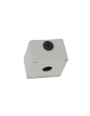 Caja metálica vacía para pulsador diámetro 22 XAPD de Schneider