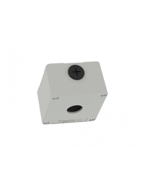 Caja metálica vacía para pulsador diámetro 22 XAPD de Schneider Caja metálica vacía para pulsador diámetro 22 XAPD de Schneider