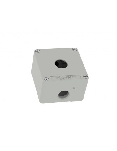 Caja metálica vacía para pulsador diámetro 22 XAPD de Schneider