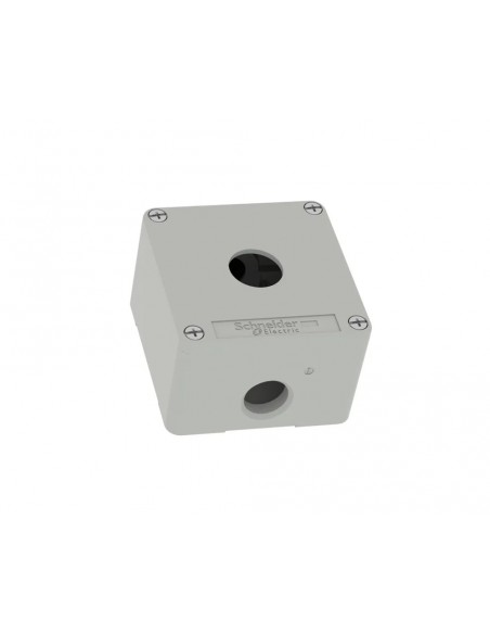 Caja metálica vacía para pulsador diámetro 22 XAPD de Schneider Caja metálica vacía para pulsador diámetro 22 XAPD de Schneider