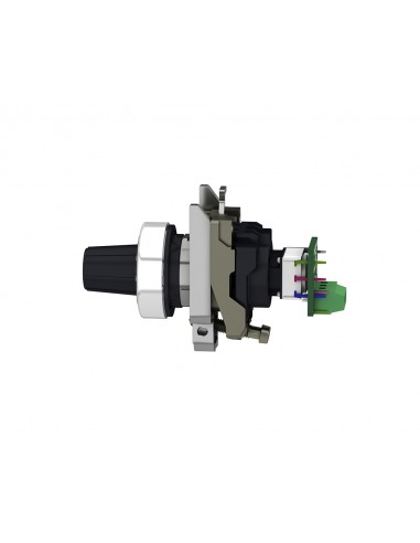 Potenciómetro completo metálico 4.7k XB4BD912R4K7 de Schneider