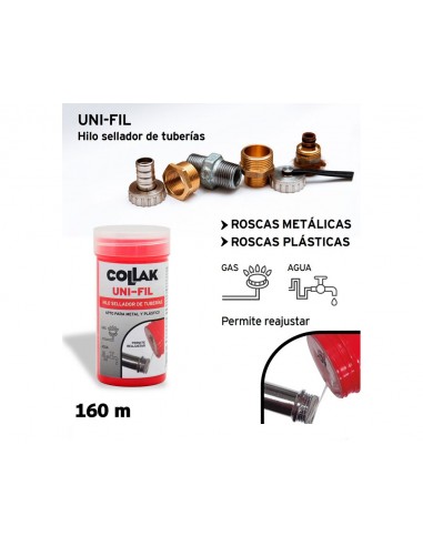 Collak UNI-FIL Boîte de 160 ml de produit...