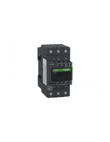 Contactor de potencia TeSys D 3P AC-3 bobina 250V AC/DC de Schneider Contactor de potencia TeSys D 3P AC-3 bobina 250V AC/DC de Schneider