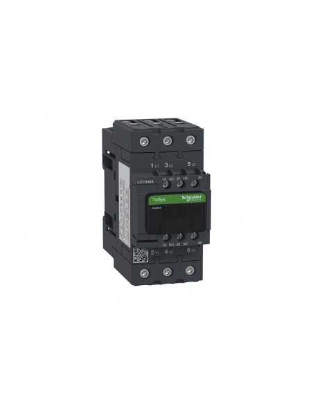 Contactor de potencia TeSys D 3P AC-3 40A bobina 230V AC LC1D40AP7 de Schneider Contactor de potencia TeSys D 3P AC-3 40A bobina 230V AC LC1D40AP7 de Schneider