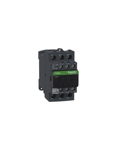 Contactor de potencia TeSys D 3P AC-3 bobina 24V CC de Schneider