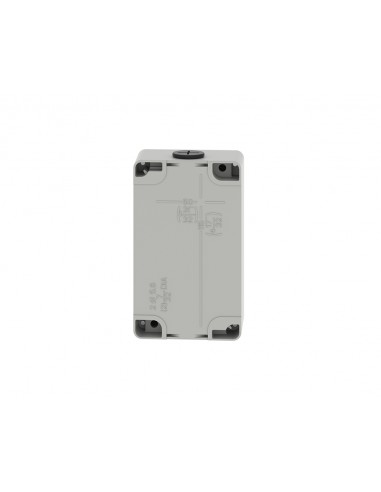 Caja metálica vacía para 2 pulsadores diámetro 22 XAPD2202 de Schneider