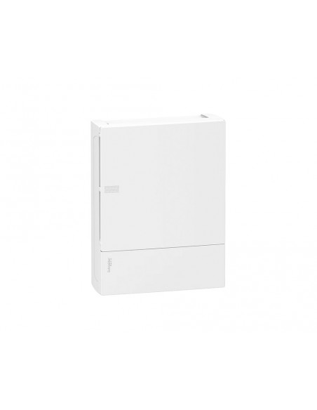 Armario de superficie 12 módulos por fila con puerta opaca RESI9 de Schneider