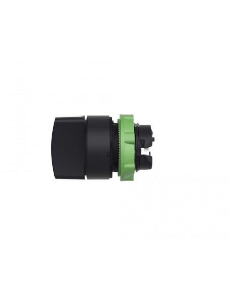 Cabeza selector negra 3 posiciones y retorno a centro ZB5AD5 de Schneider Cabeza selector negra 3 posiciones y retorno a centro ZB5AD5 de Schneider