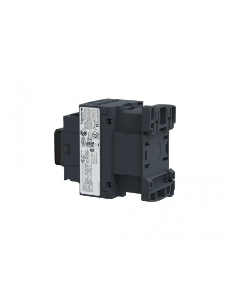 Contactor de potencia TeSys D3P AC-3 9A bobina 110VCA LC1D09AF7 de Schneider Contactor de potencia TeSys D3P AC-3 9A bobina 110VCA LC1D09AF7 de Schneider